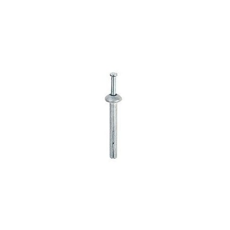 Red Head Nail Drive Anchor, 1/4" Dia., 1-1/2" L, Steel Zinc Plated, 50 PK 35303